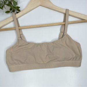 FITS EVERYBODY SCOOP NECK BRA | SAND SMALL